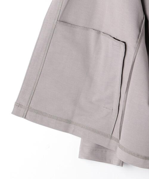 green label relaxing（グリーンレーベルリラクシング）の「CM エラシックマイヤー イージー カーディガン（カーディガン/ボレロ・メンズ・ブラック/グレー/ケリー・SMALL/MEDIUM/LARGE）」の15枚目の写真