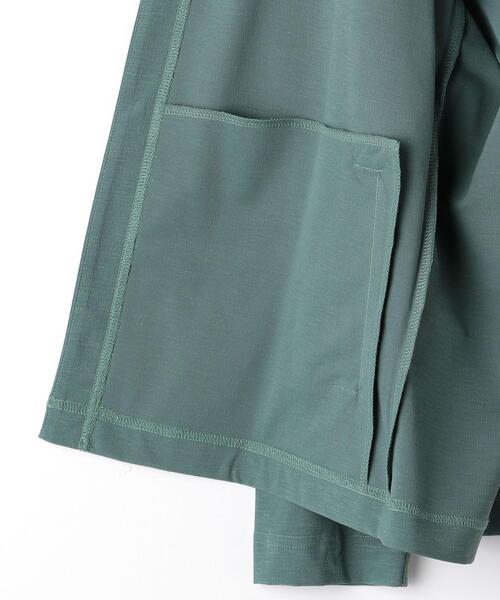 green label relaxing（グリーンレーベルリラクシング）の「CM エラシックマイヤー イージー カーディガン（カーディガン/ボレロ・メンズ・ブラック/グレー/ケリー・SMALL/MEDIUM/LARGE）」の21枚目の写真