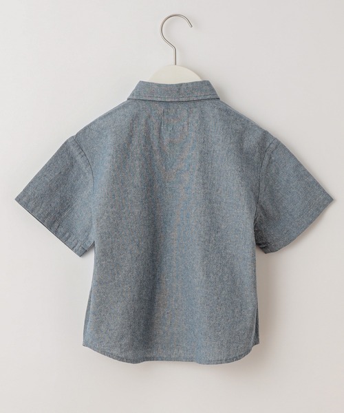 CIAOPANIC TYPY（チャオパニックティピー）の「【KIDS】アソートファブリック シャツ（シャツ/ブラウス・キッズ・オリーブ/サックスブルー/ブルー・LARGE/MEDIUM/SMALL/XX-LARGE/X-LARGE）」の8枚目の写真