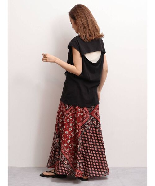 Ungrid(アングリッド)の「バックオープンデザインタンクトップ(タンクトップ・レディース・ブラック/ブラウン/オフホワイト・FREE)」の10枚目の写真