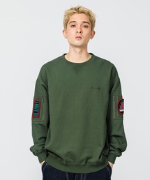 XLARGE | MILITARY CREW NECK SWEAT(スウェット)