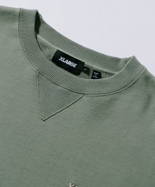 XLARGE（エクストララージ）の「MILITARY CREW NECK SWEAT（スウェット・メンズ・オリーブ/グレー/ブラック・L/S/M/XL）」の19枚目の写真