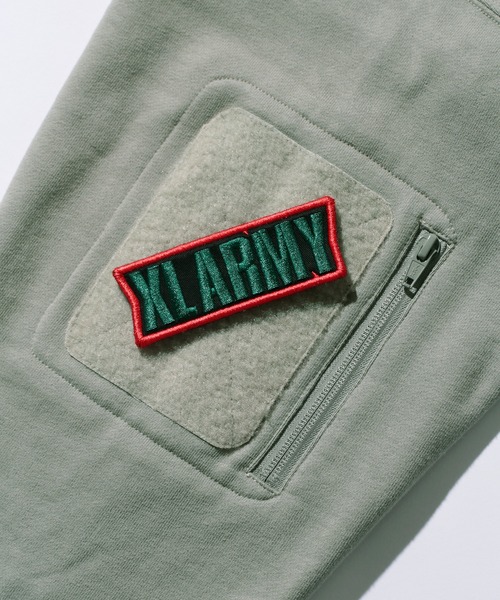 XLARGE（エクストララージ）の「MILITARY CREW NECK SWEAT（スウェット・メンズ・オリーブ/グレー/ブラック・L/S/M/XL）」の22枚目の写真