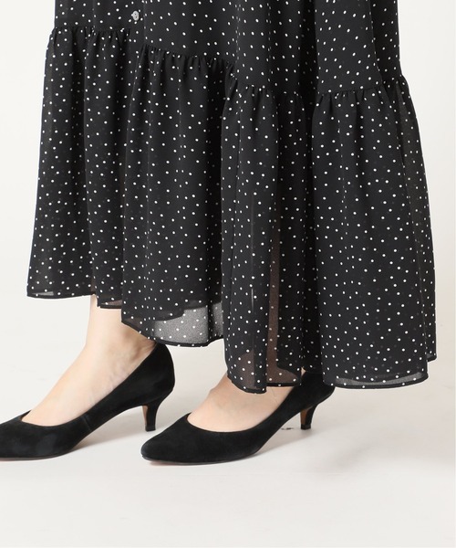 SLOBE IENAイエナウォッシャブルノースリーブ　ドット柄 SLOBE IENA（スローブイエナ）の「ウォッシャブルノースリーブ