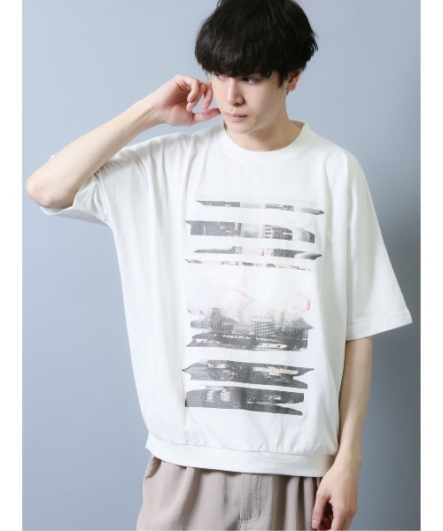 セール セマンティックデザイン Semantic Design グラフィックアート タックイン半袖ビッグtシャツ Tシャツ カットソー Semantic Design セマンティックデザイン のファッション通販 Zozotown