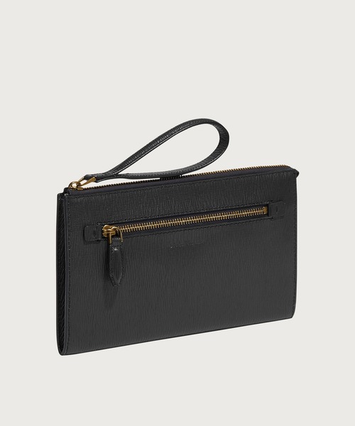 FERRAGAMO（フェラガモ）の「ドキュメントホルダー（クラッチバッグ・メンズ・ブラック・ONE SIZE）」の2枚目の写真