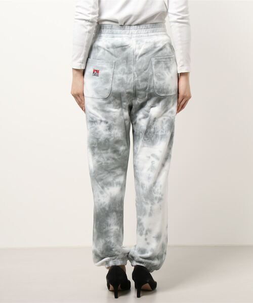 BEN DAVIS(ベンデイビス)の「《BEN DAVIS》LADIES TIE DYE SWEAT PANTS(スウェットパンツ・レディース・ベージュ/グレー・MEDIUM)」の5枚目の写真