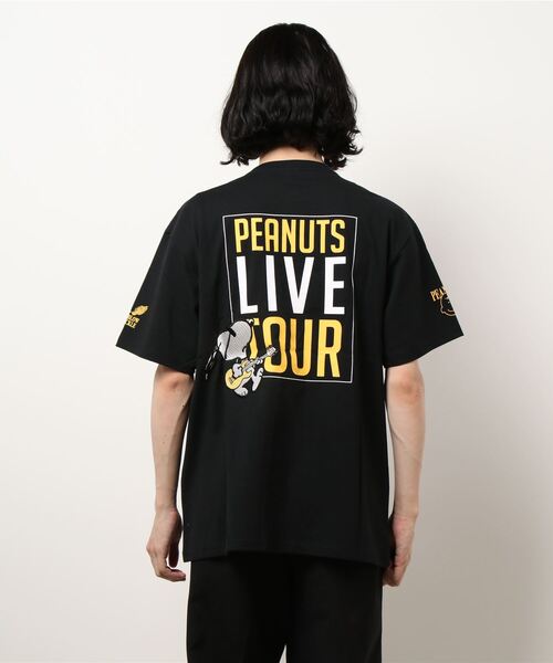 試着のみレア【Roku ロク】ヴィンテージスヌーピー プリントTシャツ 半袖 ロウブロウナックル×スヌーピー Flying Ace半袖Tシャツ ロウ