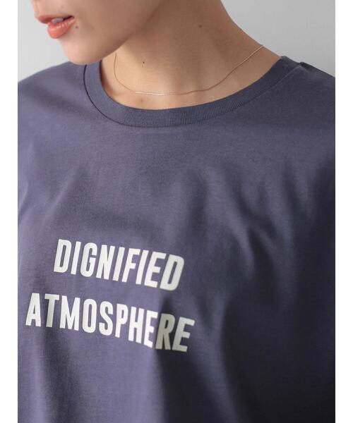 AMERICAN HOLIC（アメリカンホリック）の「ロゴカットプルオーバー（Tシャツ/カットソー・レディース・チャコールグレー/ブルー/アイボリー/オフホワイト・L/M）」の13枚目の写真