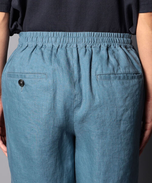 NOLLEY'S goodman（ノーリーズグッドマン）の「リネン イージー ショーツ（その他パンツ・メンズ・ブルー/マスタード/アイボリー・X-LARGE/MEDIUM/LARGE/SMALL）」の12枚目の写真