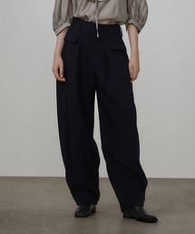 UNSPOKEN | 【UNSPOKEN】Tucked cocoon pants UD20K006(その他パンツ)