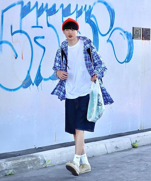 green label relaxing by 風早ゆうた（グリーンレーベルリラクシングバイカゼハヤユウタ）の「＜風早ゆうた（WEARISTA）×green label relaxing＞フーデッド オーバーサイズ 長袖シャツ（シャツ/ブラウス・メンズ・その他1/その他2・M/L）」の12枚目の写真