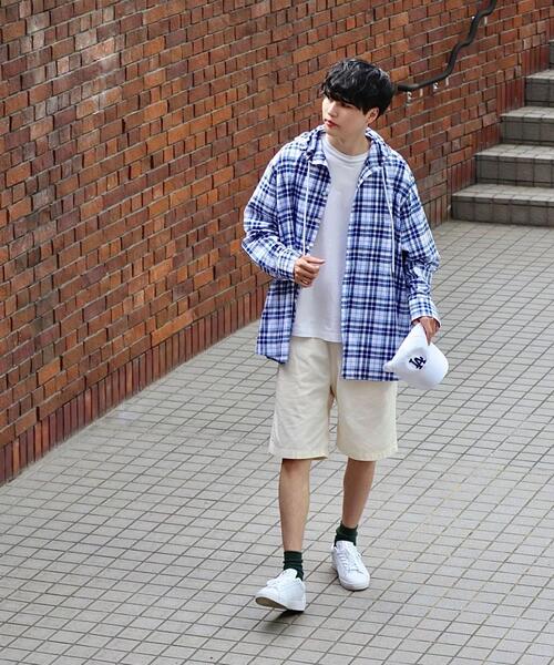 green label relaxing by 風早ゆうた（グリーンレーベルリラクシングバイカゼハヤユウタ）の「＜風早ゆうた（WEARISTA）×green label relaxing＞フーデッド オーバーサイズ 長袖シャツ（シャツ/ブラウス・メンズ・その他1/その他2・M/L）」の13枚目の写真