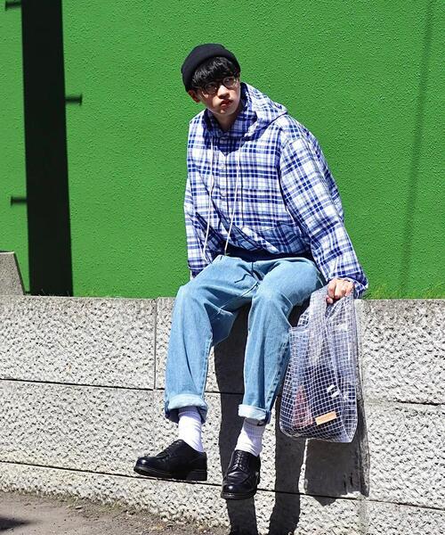 green label relaxing by 風早ゆうた（グリーンレーベルリラクシングバイカゼハヤユウタ）の「＜風早ゆうた（WEARISTA）×green label relaxing＞フーデッド オーバーサイズ 長袖シャツ（シャツ/ブラウス・メンズ・その他1/その他2・M/L）」の14枚目の写真