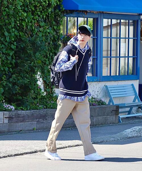 green label relaxing by 風早ゆうた（グリーンレーベルリラクシングバイカゼハヤユウタ）の「＜風早ゆうた（WEARISTA）×green label relaxing＞フーデッド オーバーサイズ 長袖シャツ（シャツ/ブラウス・メンズ・その他1/その他2・M/L）」の15枚目の写真