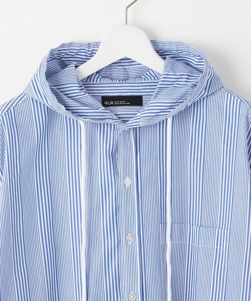 green label relaxing by 風早ゆうた（グリーンレーベルリラクシングバイカゼハヤユウタ）の「＜風早ゆうた（WEARISTA）×green label relaxing＞フーデッド オーバーサイズ 長袖シャツ（シャツ/ブラウス・メンズ・その他1/その他2・M/L）」の15枚目の写真