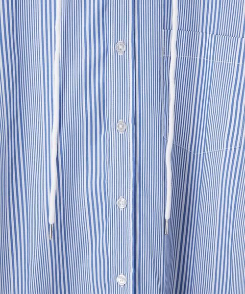 green label relaxing by 風早ゆうた（グリーンレーベルリラクシングバイカゼハヤユウタ）の「＜風早ゆうた（WEARISTA）×green label relaxing＞フーデッド オーバーサイズ 長袖シャツ（シャツ/ブラウス・メンズ・その他1/その他2・M/L）」の4枚目の写真