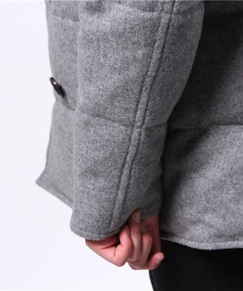 ESTNATION(エストネーション)の「ESTNATION Pコートダウン(ダウンジャケット/コート・メンズ・グレー/ブラック・X-LARGE/MEDIUM/SMALL/LARGE)」の5枚目の写真