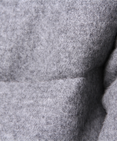 ESTNATION(エストネーション)の「ESTNATION Pコートダウン(ダウンジャケット/コート・メンズ・グレー/ブラック・X-LARGE/MEDIUM/SMALL/LARGE)」の3枚目の写真