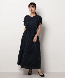 Te chichi | リネン混ドロストロングワンピース(ワンピース)