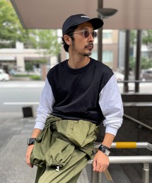 CIAOPANIC | リメイク袖配色ビッグシルエットロングスリーブTシャツ/WEB限定(Tシャツ/カットソー)