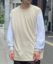 CIAOPANIC | リメイク袖配色ビッグシルエットロングスリーブTシャツ/WEB限定(Tシャツ/カットソー)