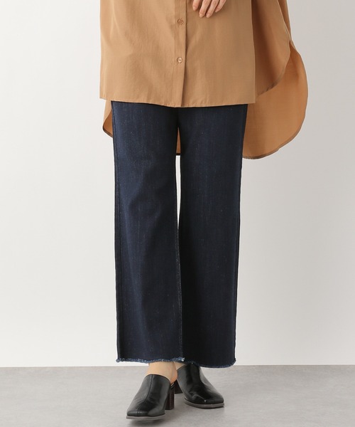 LEPSIM（レプシィム）の「【セルフカット出来る】丈が調整できるデニムパンツ　215814（デニムパンツ・レディース・ブラック/ネイビー/ブルー・SMALL/MEDIUM/LARGE/LL）」の2枚目の写真