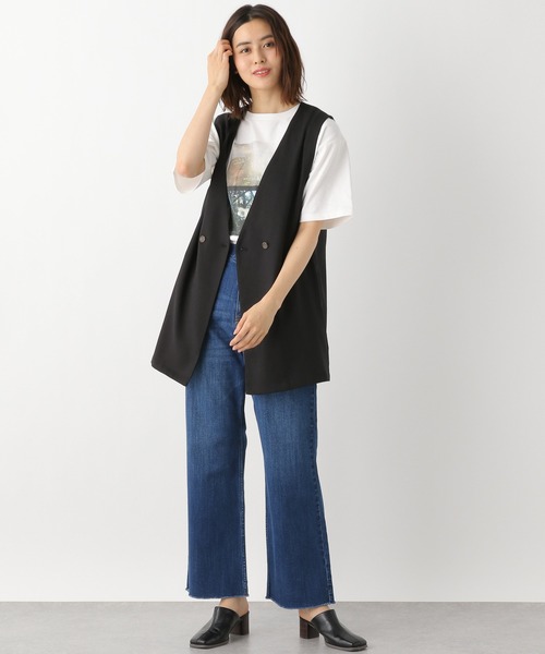 LEPSIM（レプシィム）の「【セルフカット出来る】丈が調整できるデニムパンツ　215814（デニムパンツ・レディース・ブラック/ネイビー/ブルー・SMALL/MEDIUM/LARGE/LL）」の18枚目の写真