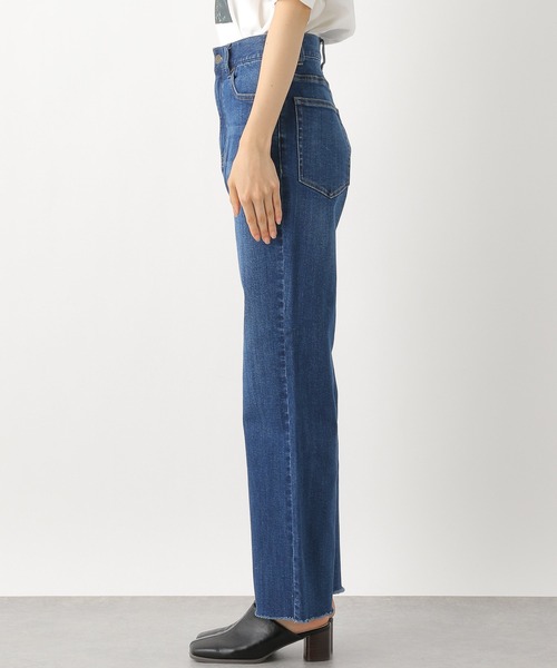 LEPSIM（レプシィム）の「【セルフカット出来る】丈が調整できるデニムパンツ　215814（デニムパンツ・レディース・ブラック/ネイビー/ブルー・SMALL/MEDIUM/LARGE/LL）」の6枚目の写真