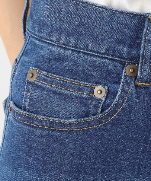 LEPSIM（レプシィム）の「【セルフカット出来る】丈が調整できるデニムパンツ　215814（デニムパンツ・レディース・ブラック/ネイビー/ブルー・SMALL/MEDIUM/LARGE/LL）」の19枚目の写真