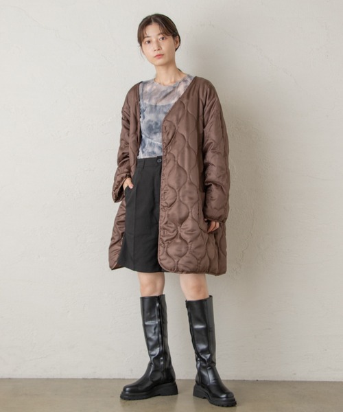 Kastane(カスタネ)の「厚底ロングブーツ(ブーツ・レディース・ブラック/ブラウン・38/37/39)」の13枚目の写真