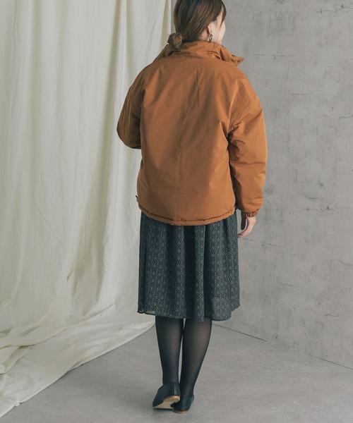 URBAN RESEARCH ROSSO（アーバンリサーチロッソ）の「『別注』CHEVRE×ROSSO　DUTCH PUFFY JACKET（ダウンジャケット/コート・レディース・グレー系その他/ブラウン/アイボリー・-）」の18枚目の写真