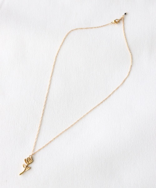 MIXTO（ミスト）の「Rosa/サージカルステンレス ネックレス（ネックレス・レディース・イエロー/ピンク/ナチュラル/ホワイト/ブラック・ONE SIZE）」の16枚目の写真