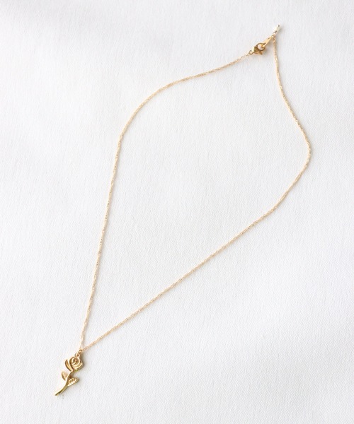 MIXTO（ミスト）の「Rosa/サージカルステンレス ネックレス（ネックレス・レディース・イエロー/ピンク/ナチュラル/ホワイト/ブラック・ONE SIZE）」の20枚目の写真