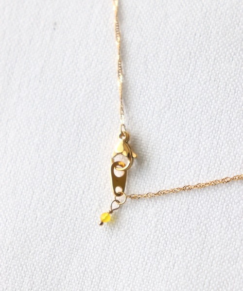 MIXTO（ミスト）の「Rosa/サージカルステンレス ネックレス（ネックレス・レディース・イエロー/ピンク/ナチュラル/ホワイト/ブラック・ONE SIZE）」の6枚目の写真