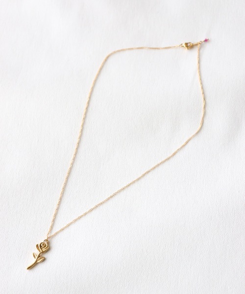 MIXTO（ミスト）の「Rosa/サージカルステンレス ネックレス（ネックレス・レディース・イエロー/ピンク/ナチュラル/ホワイト/ブラック・ONE SIZE）」の14枚目の写真