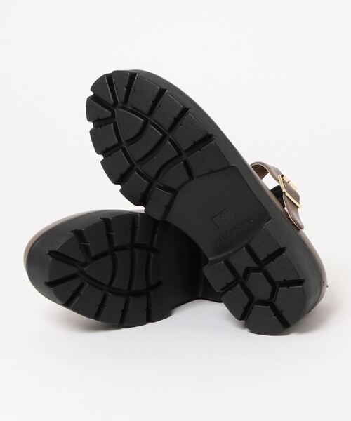 Zipper（ジッパー）の「【Zipper】<2021AW>ボリュームソールバックルベルトシューズ（ドレスシューズ・レディース・アイボリー/ダークベージュ/ブラック・LL/L/M/S）」の4枚目の写真