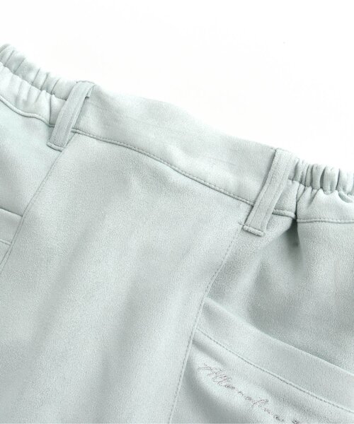 algy(アルジー)の「ベルト付きスエードスカパン(スカート・キッズ・ブラウン/グレー/ラベンダー/ミント/サックスブルー・XXX-SMALL/XX-SMALL/X-SMALL/SMALL/MEDIUM)」の7枚目の写真