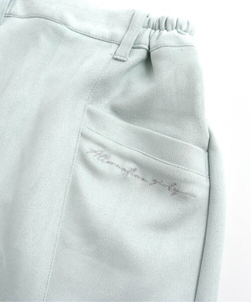 algy(アルジー)の「ベルト付きスエードスカパン(スカート・キッズ・ブラウン/グレー/ラベンダー/ミント/サックスブルー・XXX-SMALL/XX-SMALL/X-SMALL/SMALL/MEDIUM)」の21枚目の写真