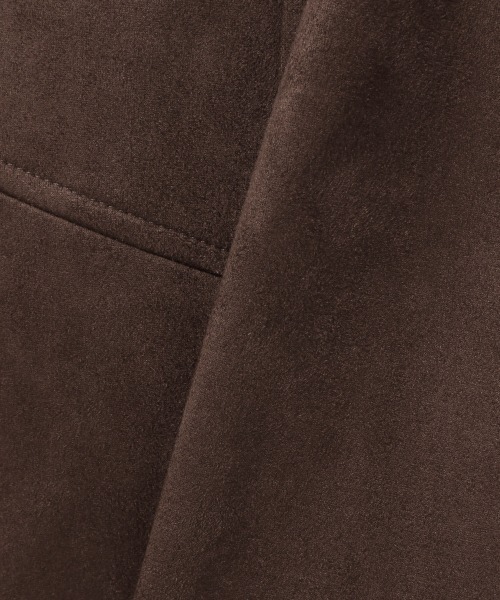 JEANASIS(ジーナシス)の「ヌバックライクマーメイドスカート/239816(スカート・レディース・ブラック/ブラウン/グリーン/オフホワイト・SMALL/MEDIUM)」の6枚目の写真