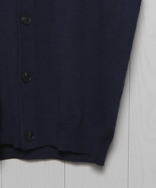 H　BEAUTY&YOUTH UNITED ARROWS（エイチビューティーアンドユースユナイテッドアローズ）の「＜H＞SOLID WOOL 9GAUGE V NECK VEST/ベスト（ベスト・メンズ・ネイビー/ダークグレー・M/S/L）」の9枚目の写真