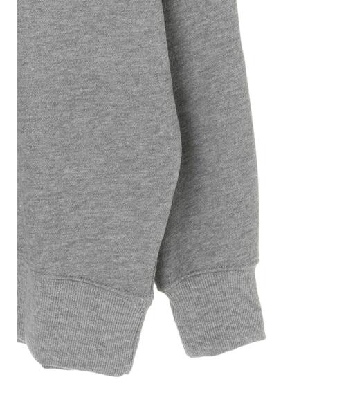 SEVENDAYS=SUNDAY（セブンデイズサンデイ）の「フロッキープリント裏毛スウェットA　＊（スウェット・レディース・杢グレー/ネイビー/アイボリー・M/L/S）」の22枚目の写真