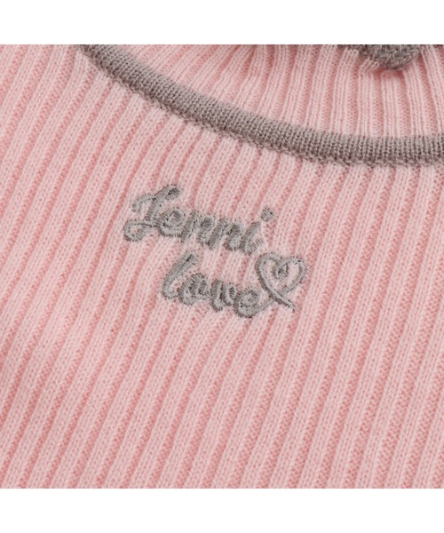 JENNI love（ジェニィラブ）の「ウォッシャブルネックフリルニット（ニット/セーター・キッズ・ピンク/グレー/ブラック・130cm/140cm/150cm/160cm）」の17枚目の写真