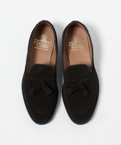 CROCKETT&JONES（クロケットアンドジョーンズ）の「＜CROCKETT&JONES（クロケット&ジョーンズ）＞ CAVENDISH/スエード タッセルローファー（ローファー・メンズ・ダークブラウン/ブラック・6/8/9/7/7h/8h/6h/5h/9h）」の12枚目の写真