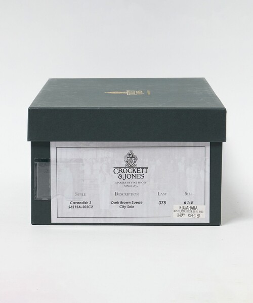 CROCKETT&JONES（クロケットアンドジョーンズ）の「＜CROCKETT&JONES（クロケット&ジョーンズ）＞ CAVENDISH/スエード タッセルローファー（ローファー・メンズ・ダークブラウン/ブラック・6/8/9/7/7h/8h/6h/5h/9h）」の9枚目の写真