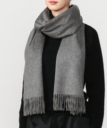 Joshua Ellis | 【Joshua Ellis】カシミヤストール SOLID GREY 190×70(ストール/ショール)