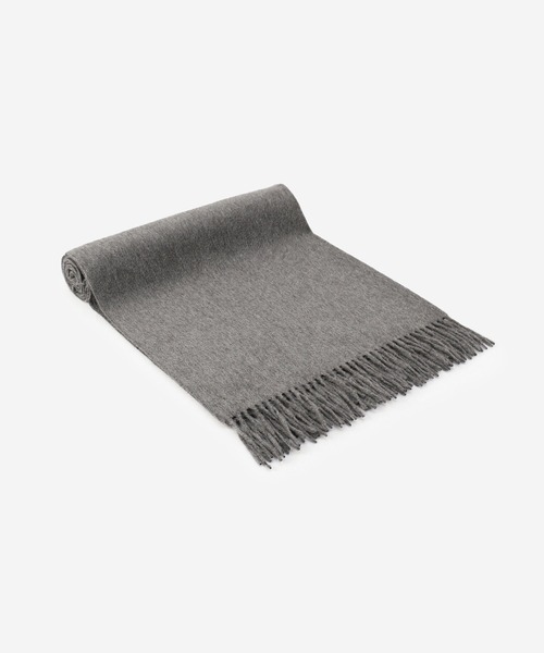 Joshua Ellis（ジョシュアエリス）の「【Joshua Ellis】カシミヤストール SOLID GREY 190×70（ストール/ショール・レディース・グレー・ONE SIZE）」の5枚目の写真