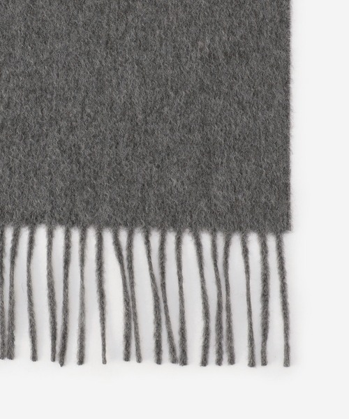 Joshua Ellis（ジョシュアエリス）の「【Joshua Ellis】カシミヤストール SOLID GREY 190×70（ストール/ショール・レディース・グレー・ONE SIZE）」の4枚目の写真