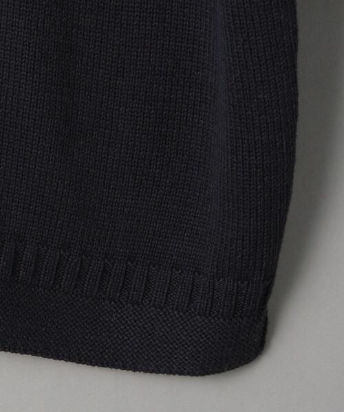 BEAUTY&YOUTH UNITED ARROWS（ビューティーアンドユースユナイテッドアローズ）の「BY バルキー コットン ガンジーニット（ニット/セーター・メンズ・ホワイト/ネイビー/イエロー・S/M/L/XL）」の14枚目の写真