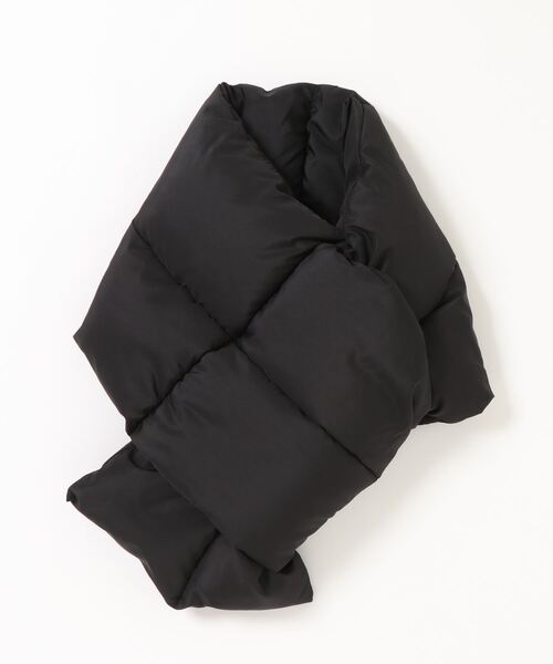 KOBE LETTUCE（コウベレタス）の「中綿ボリュームストール（マフラー・レディース・オリーブ/チャコール/イエロー/アイボリー/ブラック・FREE）」の12枚目の写真